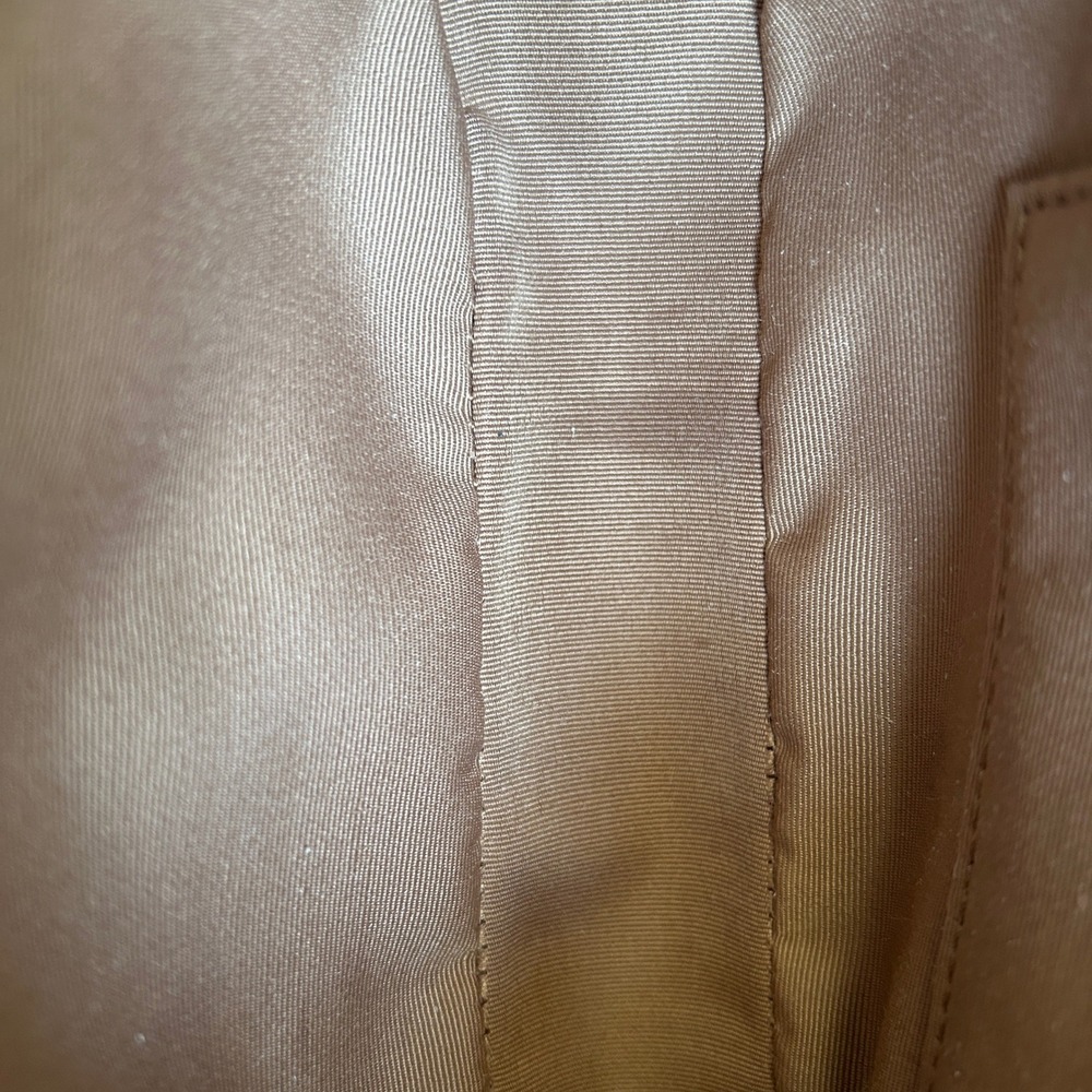 Coach Nolita 19 Light Khaki Chalk Signature Canvas Shoulder Bag Excellent - Picture 6 of 9